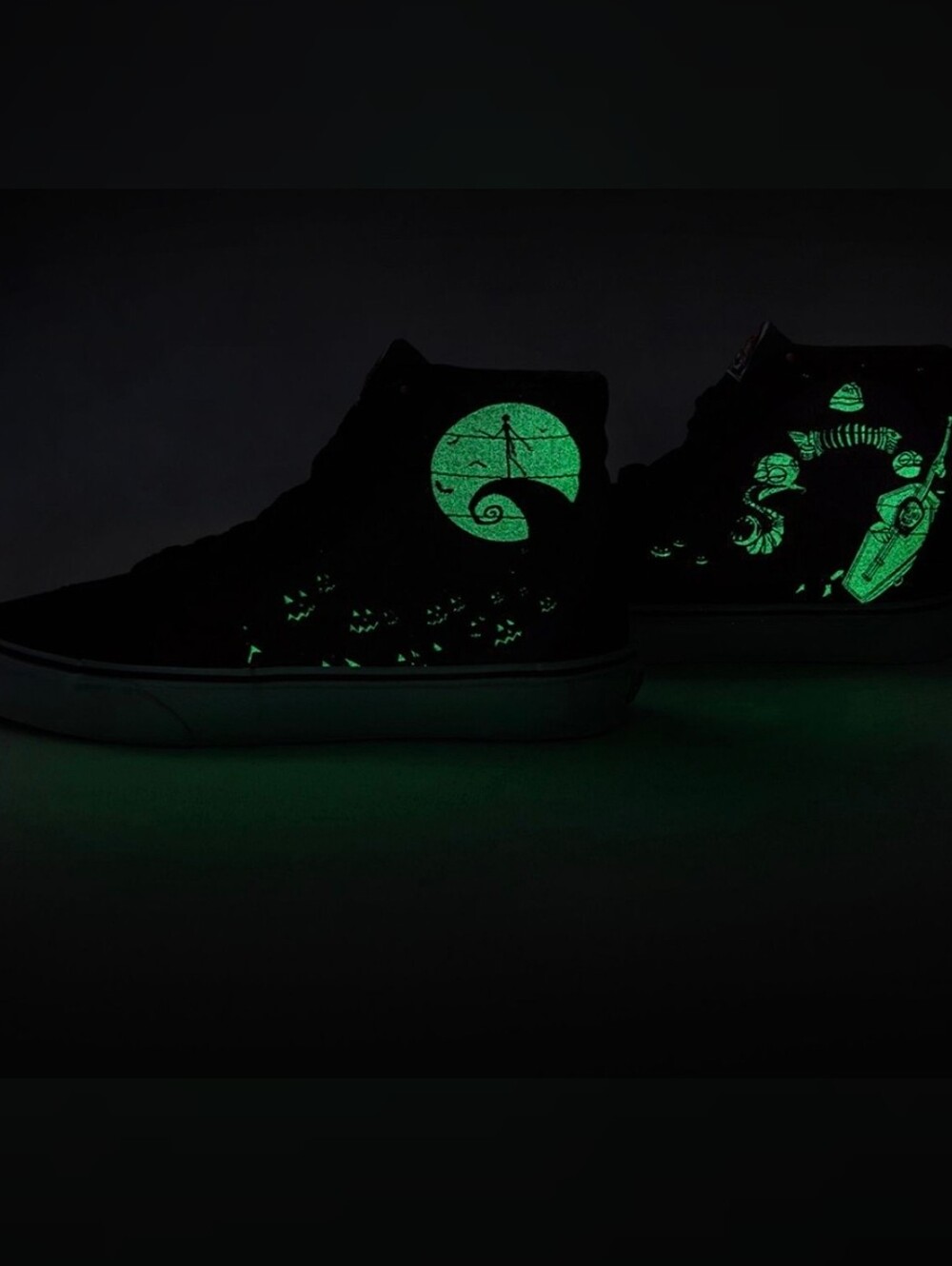 NWT Vans x Disney Sk8-Hi Jack's Lament Nightmare Before Christmas Men's 11 - Picture 3 of 14